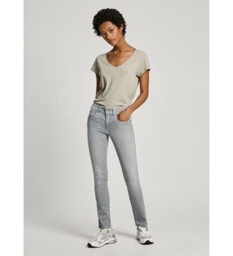 Pepe Jeans Dżinsy Slim Lw szary