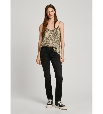 Pepe Jeans Jeans Slim Lw sort