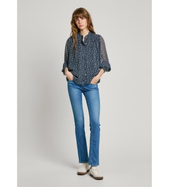 Pepe Jeans Slim Jeans New Brooke blue