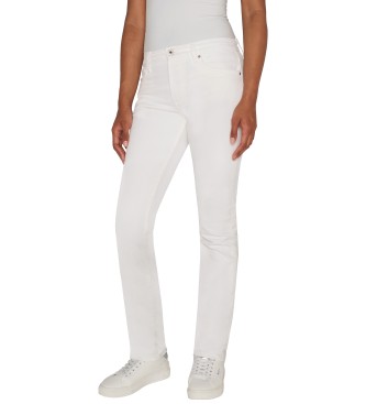 Pepe Jeans Dżinsy slim białe