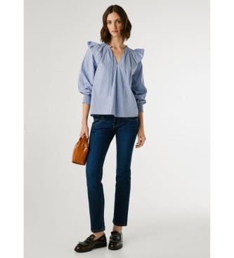 Pepe Jeans Kavbojke Slim Mw Iconic Gen blue