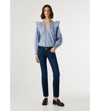 Pepe Jeans Kavbojke Slim Mw Iconic Gen blue