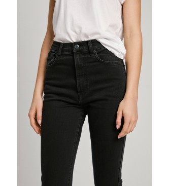 Pepe Jeans Kavbojke Slim Uhw black