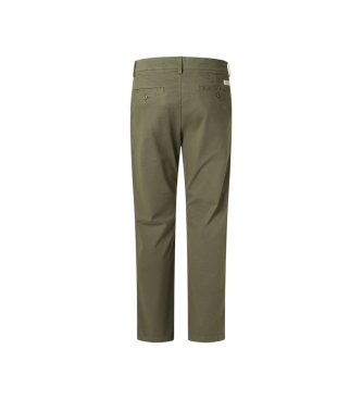 Pepe Jeans Pantaln Chino Slim Printed verde