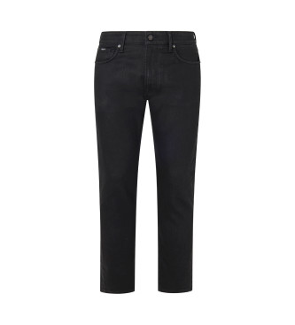 Pepe Jeans Jeansy Slim Taper w kolorze czarnym