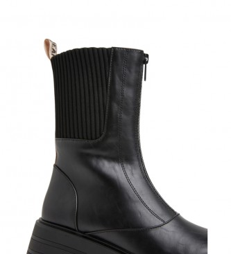 Pepe Jeans Soda Mask ankle boots black