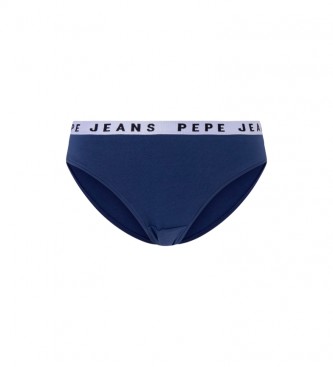 Pepe Jeans Slip tinta unita blu navy