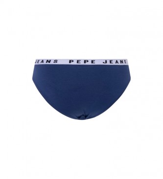 Pepe Jeans Slip tinta unita blu navy