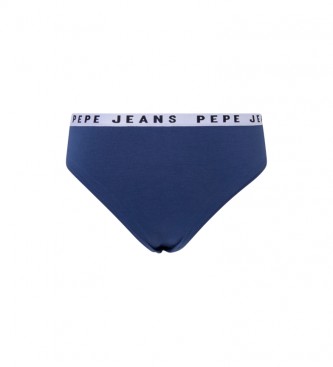 Pepe Jeans Brazilian knickers Solid navy