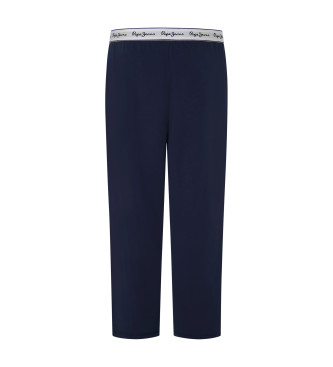 Pepe Jeans Solid navy trousers