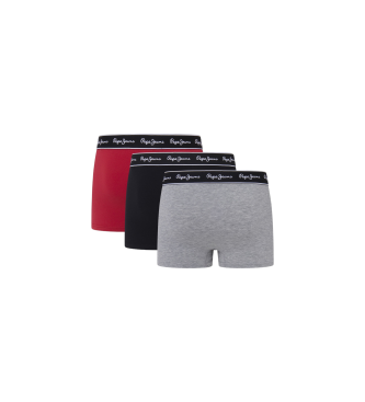 Pepe Jeans Pack de 3 boxers slidos multicoloridos