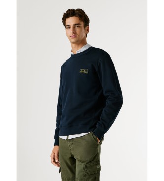 Pepe Jeans Felpa blu navy Soren