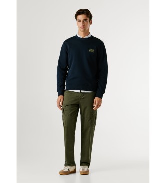 Pepe Jeans Felpa blu navy Soren