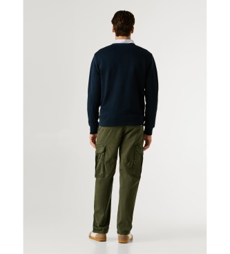 Pepe Jeans Felpa blu navy Soren