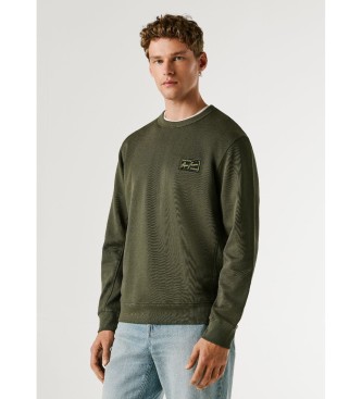 Pepe Jeans Felpa Soren verde oliva