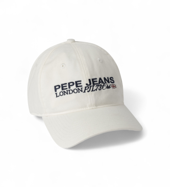 Pepe Jeans Czapka Steven biała
