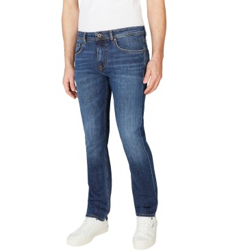 Pepe Jeans Kavbojke Straight Cash blue