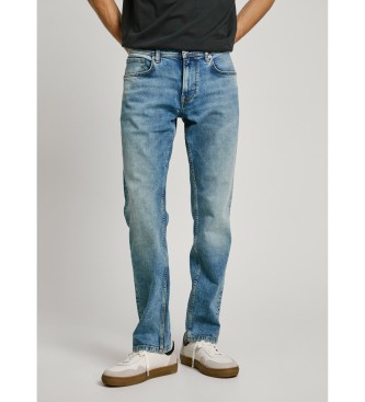 Pepe Jeans Jean coupe droite Bleu cash