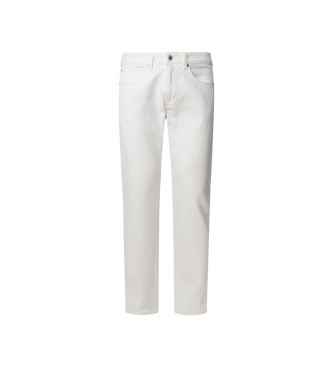 Pepe Jeans Proste kavbojke Cash white