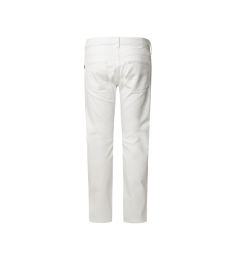 Pepe Jeans Proste kavbojke Cash white