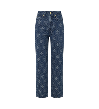 Pepe Jeans Jeans jacquard blu dritti Hw