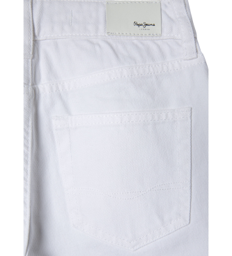 Pepe Jeans  Jeans en fit wide blanco