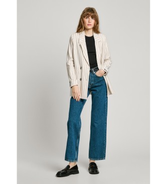 Pepe Jeans Jean coupe droite Robyn bleu