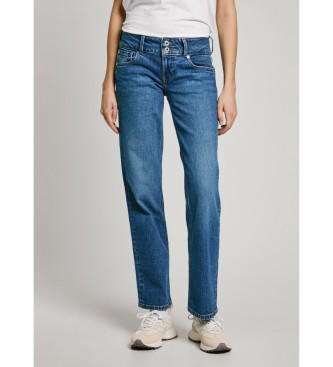 Pepe Jeans Gerade geschnittene Jeans Venus blau