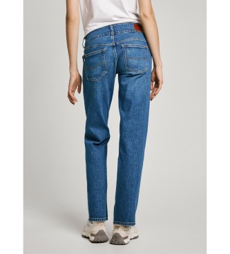 Pepe Jeans Rechte jeans Venus blauw