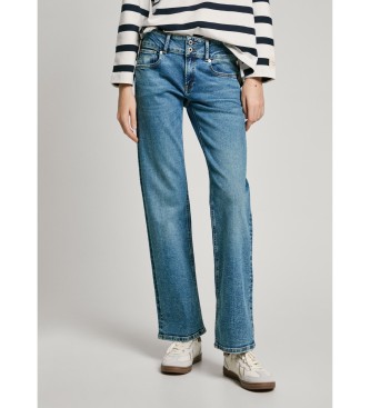 Pepe Jeans Ravne kavbojke Venus blue