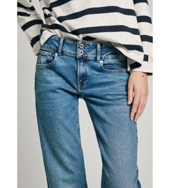 Pepe Jeans Gerade geschnittene Jeans Venus blau