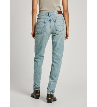 Pepe Jeans Jean droit Mw bleu