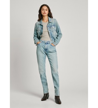 Pepe Jeans Jean droit Mw bleu