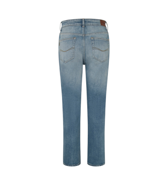 Pepe Jeans Modre kavbojke ravnega kroja