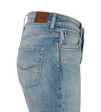 Pepe Jeans Modre kavbojke ravnega kroja