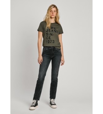 Pepe Jeans Proste jeansy Mw czarne