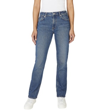 Pepe Jeans Gerade geschnittene Jeans Mary blau