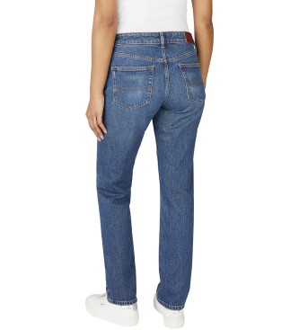 Pepe Jeans Gerade geschnittene Jeans Mary blau