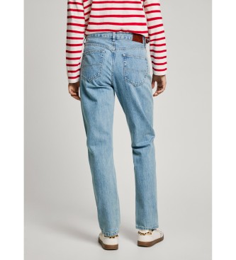 Pepe Jeans Straight fit jeans Mary blue