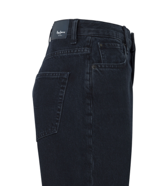 Pepe Jeans Uhw straight jeans preto