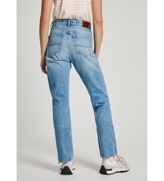 Pepe Jeans Jeans Straight Uhw bleu