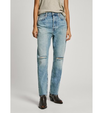 Pepe Jeans Rechte jeans Uhw blauw