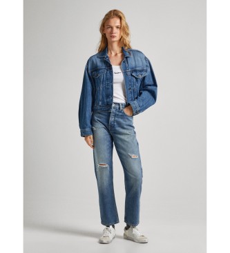 Pepe Jeans Jeans Straight Uhw azul