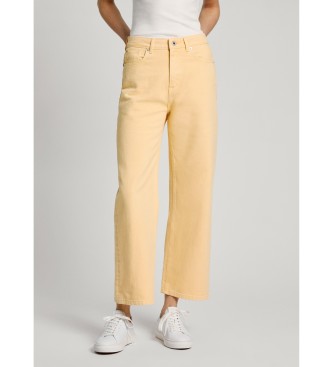 Pepe Jeans Jeans Straight Uhw yellow