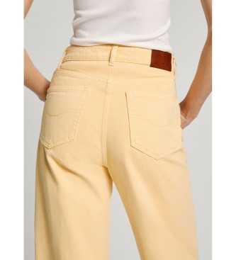 Pepe Jeans Jeans Straight Uhw yellow