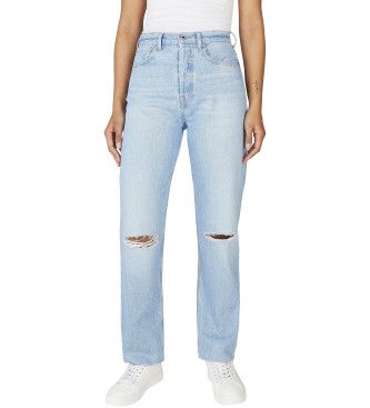 Pepe Jeans Jeans in gerader Passform Celyn blau