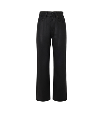 Pepe Jeans Jeans Straight Coated schwarz