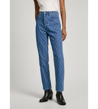 Pepe Jeans Jean droit Uhw Diamond bleu