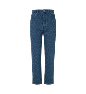 Pepe Jeans Straight Jeans Uhw Diamond azul