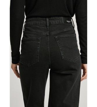 Pepe Jeans Uhw Lexa straight jeans noir